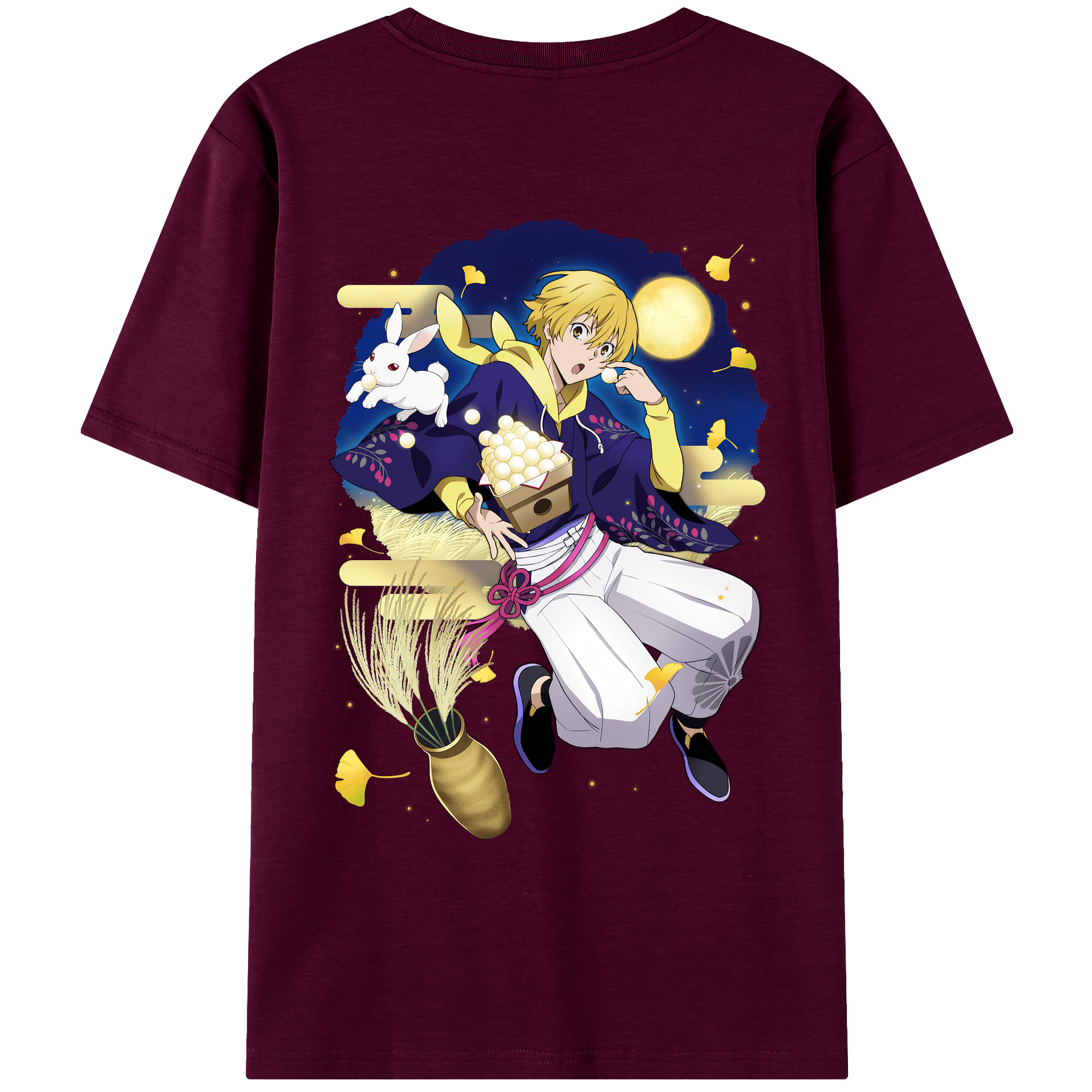 （画像用） 文豪ストレイドッグス Bungo Stray Dogs レディース半袖Tシャツ(バックプリント)